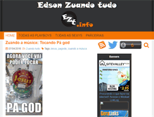Tablet Screenshot of edsonzuandotudo.info